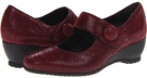 Deep Wine Crosshatch Munro American Jenna for Women (Size 9.5)