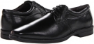 Black Leather Stacy Adams Ridgeway for Men (Size 8.5)