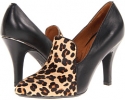 Natural Leopard/Black Calf Hair Sofft Mina for Women (Size 7.5)