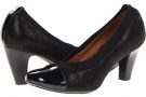 Black Santos Suede/Patent Sofft Oksana for Women (Size 9.5)