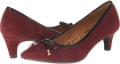 Bordo/Black King Suede/Patent Sofft Annabeth for Women (Size 6)