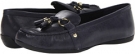 Navy Leather Bella-Vita Mallory for Women (Size 6)