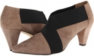 Taupe Kidsuede/Black Gore Bella-Vita Wesley for Women (Size 6.5)