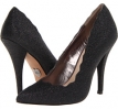 Black Glitter Betsey Johnson Aavery for Women (Size 9)