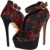 Black/Red Betsey Johnson Eliana - P for Women (Size 7.5)