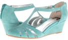 Sea Green Suede BC Footwear Prepare For Landing for Women (Size 6.5)