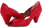 Red Exotic Seychelles Solve My Problems for Women (Size 7)