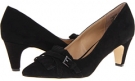Black Kid Suede Fitzwell Emery for Women (Size 9.5)