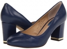 Navy Leather Fitzwell Etta for Women (Size 9.5)