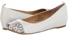 White Leather Fitzwell Ryann for Women (Size 8)