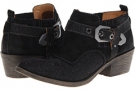 Black Sparkle Leather/Suede Naya Selma for Women (Size 5)