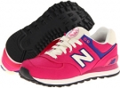 Pink/Purple New Balance Classics WL574 - Rugby for Women (Size 9.5)