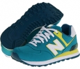 Teal New Balance Classics WL574 - Alpine for Women (Size 11)