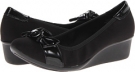 Black Fabric Anne Klein AKDrenty for Women (Size 7.5)