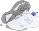 White/Lilac New Balance WX409 for Women (Size 7)