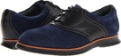 Navy Suede with Black Smooth Florsheim Flites Saddle for Men (Size 11.5)