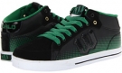 Black/Green World Industries Varsity Mid for Men (Size 8)