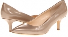 Latte Pearl Patent Leather Isola Suri for Women (Size 7.5)