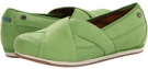 Green MOZO Sport Flat Canvas for Women (Size 8)