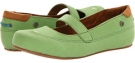 Green MOZO Fab Flat Canvas for Women (Size 5)