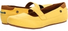 Yellow MOZO Fab Flat Canvas for Women (Size 5.5)