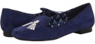 Medium Blue Suede Isaac Mizrahi New York Kimil for Women (Size 7)