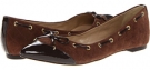 Brown Patent/Suede French Sole Kimberly for Women (Size 9.5)