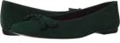 Hunter Green Suede French Sole Fantasy for Women (Size 8)