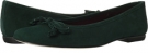 Hunter Green Suede French Sole Fantasy for Women (Size 9.5)