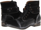 Black Leather Steve Madden P-Sorce for Men (Size 13)