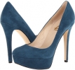 Dark Blue Suede Joan & David Nicolette for Women (Size 6.5)