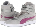 Limestone Gray PUMA Sky 2 Hi Reptile Statement for Men (Size 7.5)