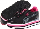 Black/Tradewinds/Fluro Pink PUMA Roma Slim Stacked Animal for Women (Size 10)