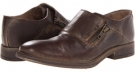 Brown Leather Steve Madden Garveyy for Men (Size 8.5)