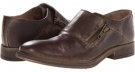 Brown Leather Steve Madden Garveyy for Men (Size 9)