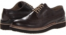 Brown Leather Steve Madden Cachettt for Men (Size 9.5)