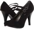 Black Suede Gabriella Rocha Coraline for Women (Size 9.5)