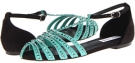 Black/Green Steve Madden Anteek for Women (Size 9)