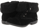 Black Fawn/Faux Shearling Blowfish Atlas for Women (Size 7)