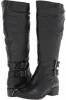 Black Lumiani International Collection Cyrene Extra Wide Calf for Women (Size 8.5)