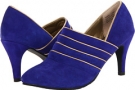 Dark Blue Split Suede Leather Fitzwell Sienna for Women (Size 5)