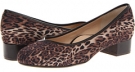 Dark Brown Leopard Print Stretch Taryn Rose Janison for Women (Size 9)