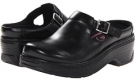 Black Smooth Klogs Euro for Women (Size 9)