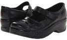 Black Leather Klogs Sammie for Women (Size 6)