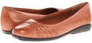 Tan Waxy Soft Leather Walking Cradles Flick for Women (Size 9.5)