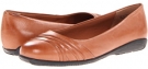 Tan Waxy Soft Leather Walking Cradles Flick for Women (Size 9)