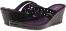 Black SKECHERS Rumblers-Lotus Flower for Women (Size 11)