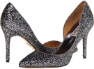 Anthracite Glitter Badgley Mischka Dixi for Women (Size 7)