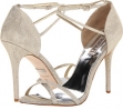 Platino Metallic Mesh Badgley Mischka Dominique for Women (Size 11)