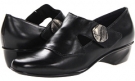 Black Leather Walking Cradles Tai for Women (Size 10.5)